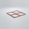 Ekena Millwork Medium Wembley Decorative Fretwork Wood Wall Panels, Wood (Paint Grade), 15 3/8"W x 15 3/8"H x 3/8"T WALW16X16X0375WEMMF - alternate 5